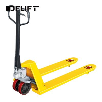 China Mini Convenience Easy Operation Low Cost Safety Hand Pallet Truck DFLIFT 2T Capacity for sale