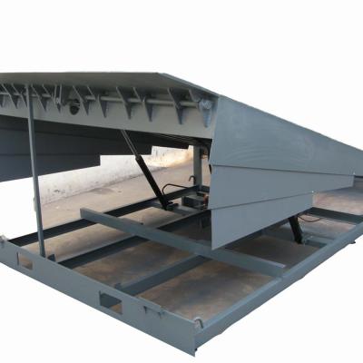 China DFLIFT 10T Industrial Graded Leveler Ramp Hydraulic System Dock Leveler For Container for sale