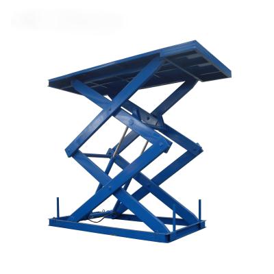 China Construction Material Shops DFLIFT 500kg Fixed Mini Scissor Lift for sale