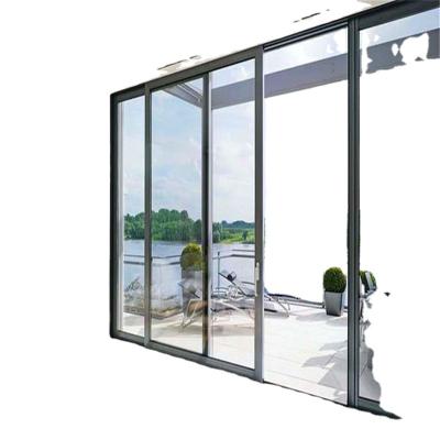 China modern design aluminum sliding screen china folding widows cheap glass doors for sale