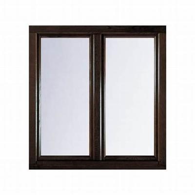 China Sound Insulation Top Grade Thermal Cut Aluminum Alloy Frame Tempered Insulating Glass Slider Window for sale