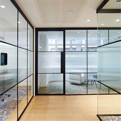 China Modern Design Modern Aluminum Frame Exterior Glass Wall Partition for sale