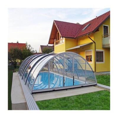 China Modern Roof Swimming Pool Long Life Aluminum Glass Sunroom For Sunroom Sunroom Parts for sale