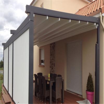 China Electric Remote Control Full Cassette Outdoor Used Retractable Awning for sale