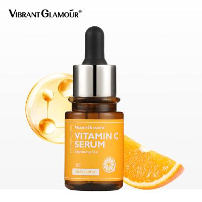 China Private Vitamin Logo Moisturizer C Face Serum Moisturizing Whitening Brighten Anti Wrinkle Anti Aging Fade Fine Lines Essence for sale