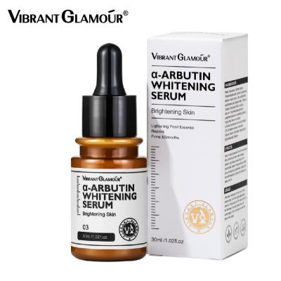 China Arbutin Private Label Moisturizer Whitening Brightening Serum Moisturizing Essence Reduce Dullness Spot And Acne Marks Serum for sale