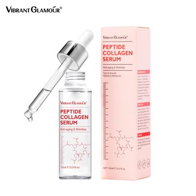 China VIBRANT Anti Aging Moisturizer CHARM Peptide Collagen Face Serum Hydrate Hyaluronic Acid Facial Essence Private Logo for sale