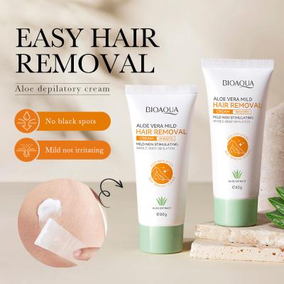 China Hair Removal Hair Removal Cream Painless Permanent Remove Private Beard Depilatory Shrink Pores For Hairs Legs Armpits Skin Whitening 60g for sale