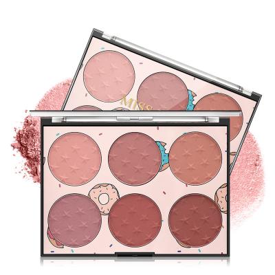 China Waterproof Makeup Blush Long Lasting Natural Blusher Blush Palette Ore Powder Orange Pink Blush Highlighter Bar Cosmetic for sale