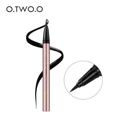 China O.TWO.O Waterproof Black Liquid Eyeliner Eye Make Up Super Waterproof Long Lasting Eye Liner Easy To Wear Eye Makeup Cosmetics for sale