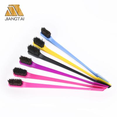 China Plastic Spot Brush OEM Double Head Eyebrow Brush for sale