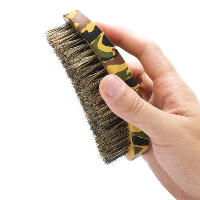 China High Quality DEEP CLEANING Boar Hair Beard Sweep Wooden Beard Brushes or Combs for Men's Custom Beard Brush Hard Boar Hair for sale