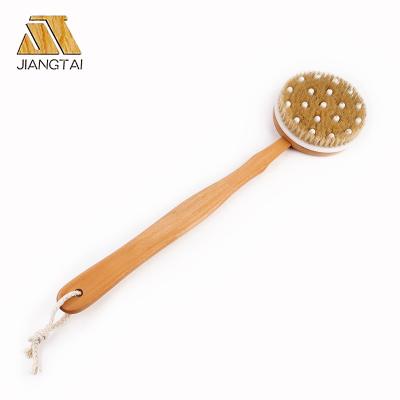 China OEM Eco - Friendly Natural Wooden Body Bath Brush for sale