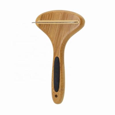 China EXFOLIATING Magic As Seen On TV Remove Hair Bathing Remove Bamboo Pet Hair Massage Tangle Pet Brush for sale