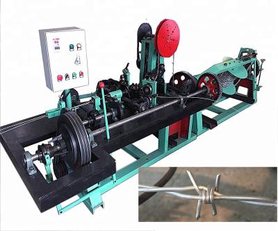 China One-Stop Machine Good Service Regular Double Strand Barbed Wire Machine for sale