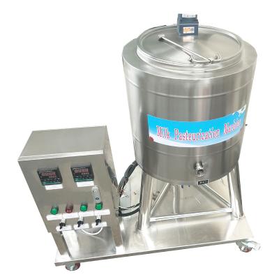 China milk etc. Liquid Pasteurization SS304 50L 100 L 150L 200L 300L 500L1000 L milk pasteurization machine 500 liter pasteurizer for sale