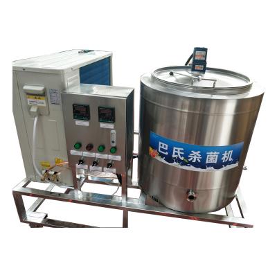 China Factory 200L 300L 500L low and high temperature pasteurization machine/milk pasteurizer/1000L homogenizer fruit milk with pre-cooling for sale