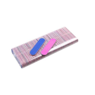 China Transun Moo Mini Nail Files, 100 PCs 2 inch Double Sided Emery Boards Manicure Pedicure Tools Disposable 1.97inch for sale