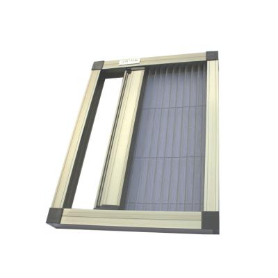 China Direct Selling Eco-Friendly Trackless Folding Modern Folding Insect Screen Window Privacy Window Screens Insect Screen Window for sale