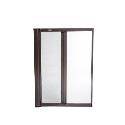 China Direct Selling Fiberglass Window Roller Screen Fly Screen Roller Eco-friendly Retractable Screen Window for sale