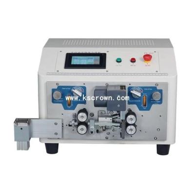 China Multifunctional 2 Pin Flat Wire Cutter Strip and Slit Machine Stripping Machines for sale