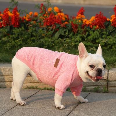 China Knitted Dog Sweater Four Seasons Stocked Pet Clothing Winter Warm Pullover for sale