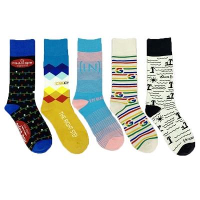 China Comfortable Breathable Socks for Men Funny Custom Logo Unisex Winter Custom Socks for sale