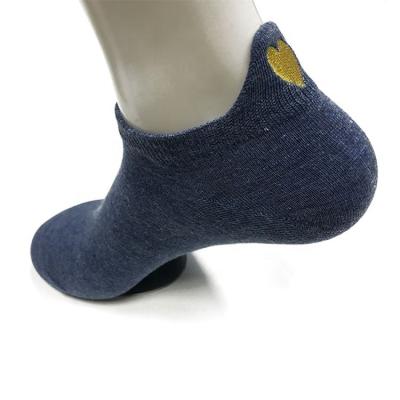 China Breathable Low Cut Sport Socks with Custom Design and 35% Polyester Blend Material for sale