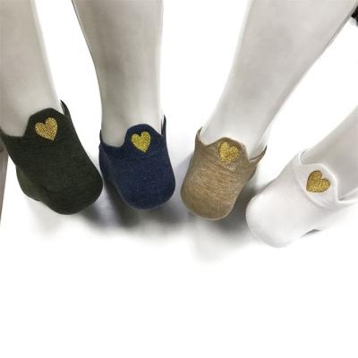 China Thin Breathable Sports Cotton Ankle Custom Logo Socks for Women by Designer at Bulk for sale