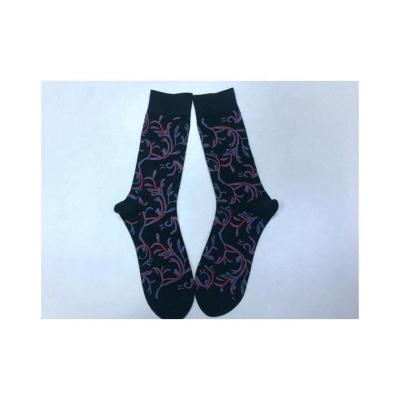 China Long Socks for Men made of 5% Spandex Material Content and featuring Colorful Design for sale