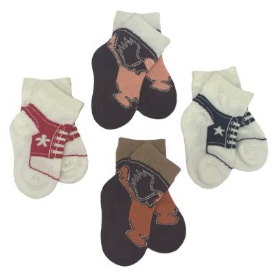 China Standard Thickness Custom Baby Boys Warm Long Socks Other Printing Methods For Children for sale