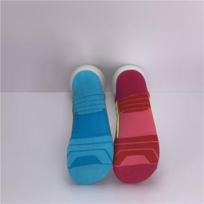 China 44% Baumwolle 35% Polyamid 19%Polyester 2%Spandex Stoff Fußgelenk Sportsocken für Männer Frauen zu verkaufen