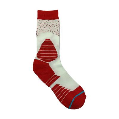 China 50000 Quantity Custom Logo Men's Performance Sports Socks with Knitted Design for sale