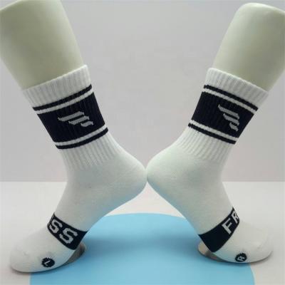 China Geometrische Gestaltung Dicke Baumwoll-Sportsocken für Unisex 22% Polyamidgewebe zu verkaufen