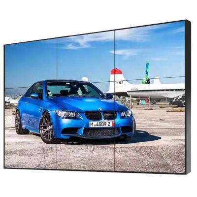 China 55 Inch Screen Indoor Ultra Narrow Wall Mount Video Monitor LCD Multi Video Wall Screen Display for sale