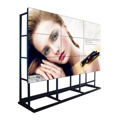 China Indoor Narrow Bezel 46 Inch 3.5MM Indoor Narrow Bezel 2x2 Wall Controller HD Multi Screen Advertising Video Player Video Wall Display for sale