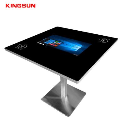 China 21.5inch indoor waterproof cafe android/pc multimedia touch lcd interactive coffee table for sale