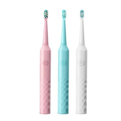 China 2020 Automatic Sonic Power Toothbrush Battery Electric Toothbrush Household Battery Operated Travel Electric Toothbrush PT4 for sale