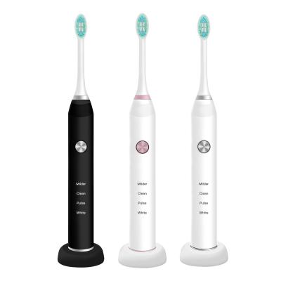 China OEM battery operated professional rechargeable waterproof ipx7 electric toothbrush for adults for sale