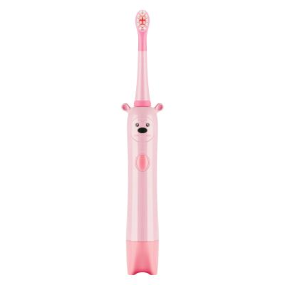 China KT6 Battery Operated FBattery Powered Kids Electric Toothbrush Soft Bristle Baby Kids Cute Sonic Toothbrush Battery for sale