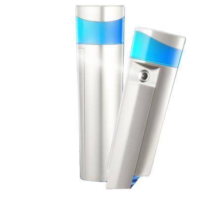 China New Design USB Rechargeable Ultrasonic Moisturizer Mini Facial Nano Ionic Mist Hot Selling Portable Spray for sale