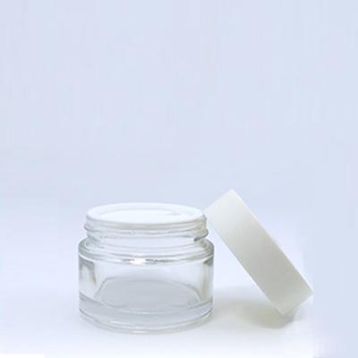 China PERSONAL CARE Hot Sale Glass Jar Skin Care 50ml Cosmetic Cream Jar for sale