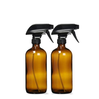 China Hot Sale Garden Spray Pump Trigger Sprayers 500ml Amber Bottle for sale