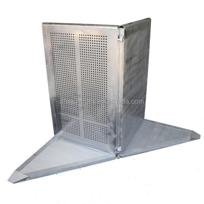 China Concert Dragonstage Concert Crowd Barriers Folding Aluminum Guardrail for sale