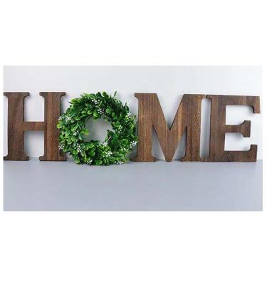 China China Wood House Letters For Wall Art Wall Hanging Wooden Home Sign for sale