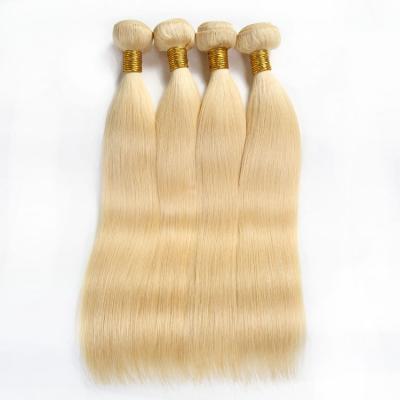 China Smoothest Hair Peruvian Blonde Hair Bundles With Closure 10A MINK 613 Virgin Hair Bundles for sale