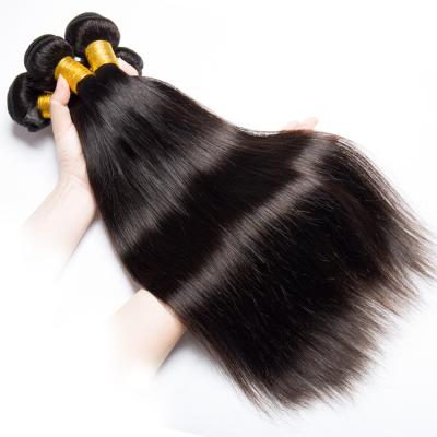 China Smoothest Hair Human Hair Color Bundles and One Closure Straight Hair Cuticle Aligned Virgin Human Straight Hair Bundle for sale