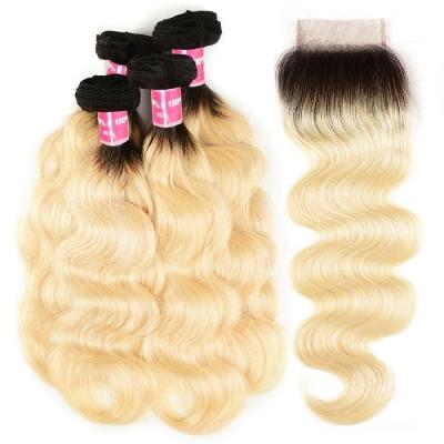 China Cheap Ombre Wigs Factory Ombre Body Wave Full Lace Wig Blonde 613 Human Hair With Price for sale