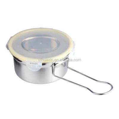 China Other Lid Stainless Steel Plastic Lunch Box With Lock for sale