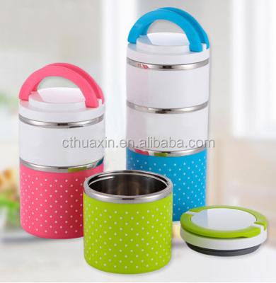 China New Arrival Sustainable Plastic Mini Lunch Box Plastic Portable Food Carrier for sale